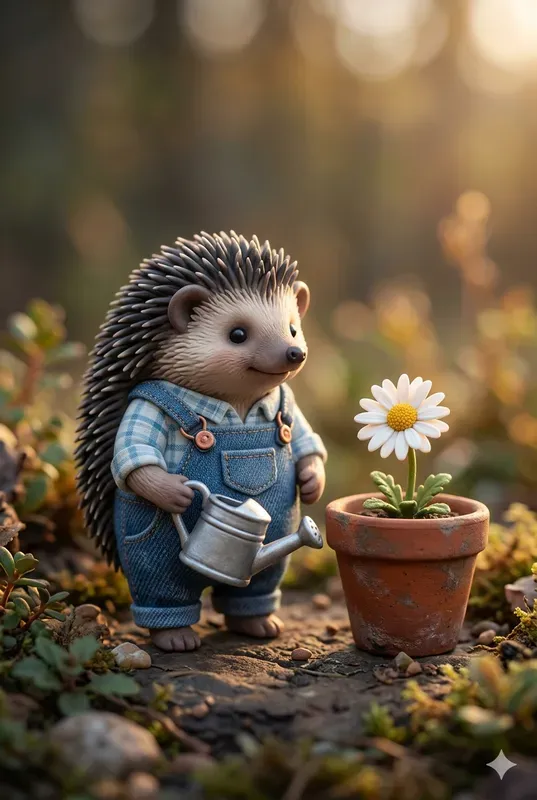 3D Claymation Cozy Characters Art