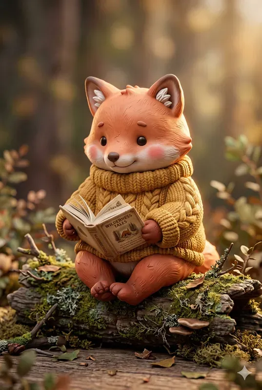 3D Claymation Cozy Characters Art