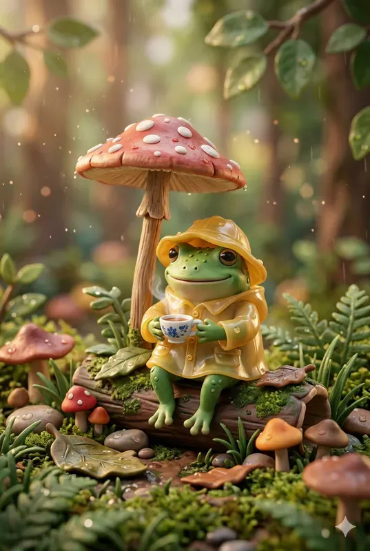 3D Claymation Cozy Characters Art