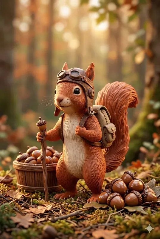 3D Claymation Cozy Characters Art