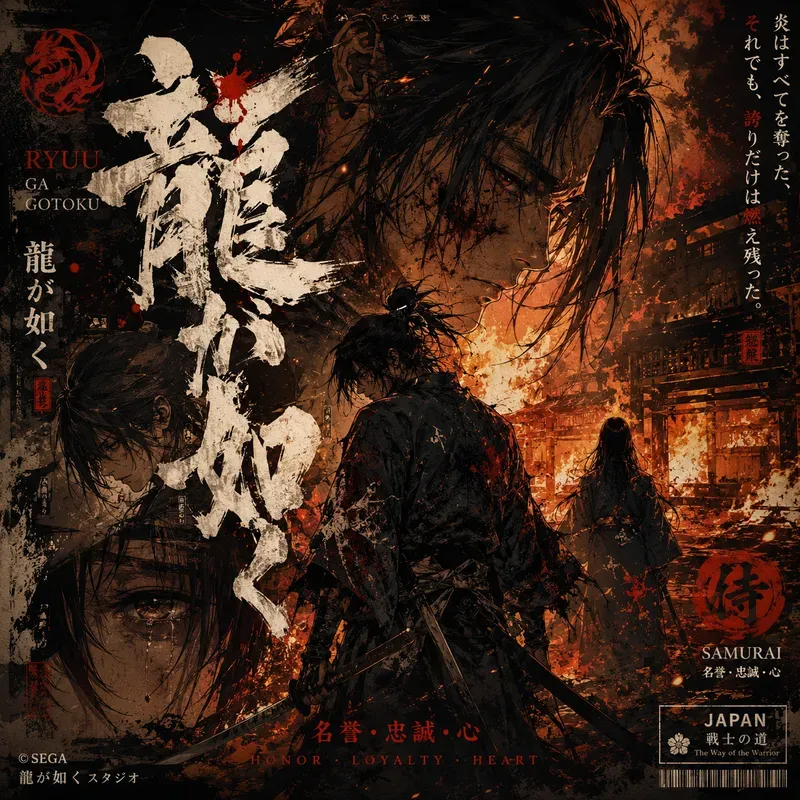 Urban Anime Character Poster Collections