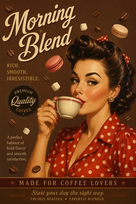Vintage 1950s Advertising Posters