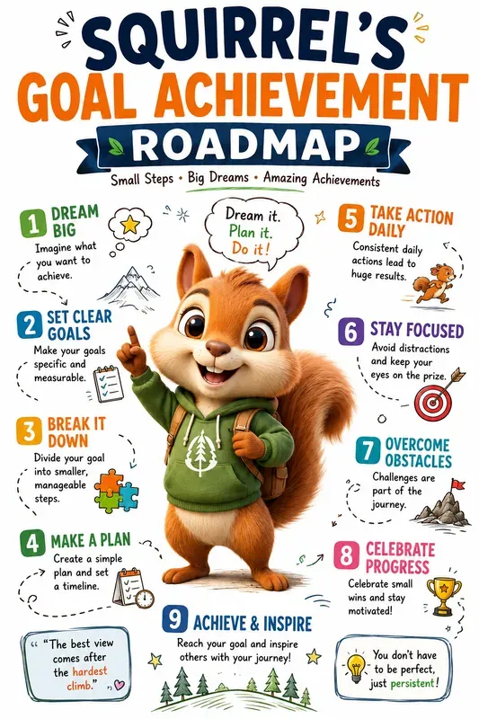 Cute Animal Infographic Posters