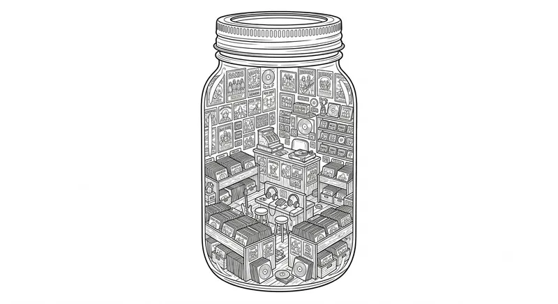Detailed Jar Room Coloring Pages