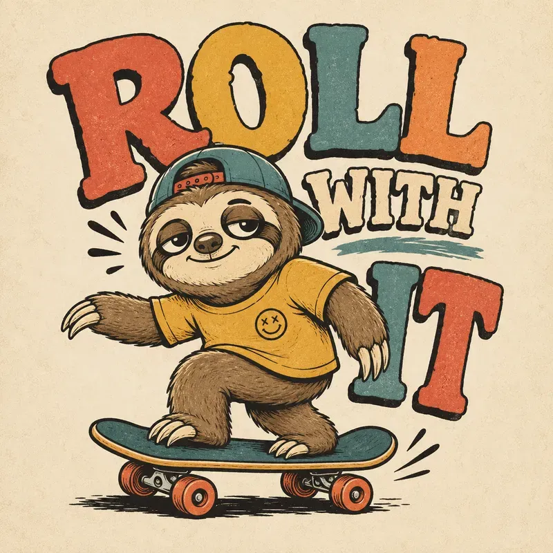 Cute Cartoon Animal Typography Bundles