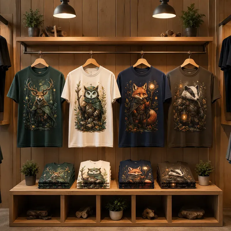 Premium Tshirt Mockup Showcases