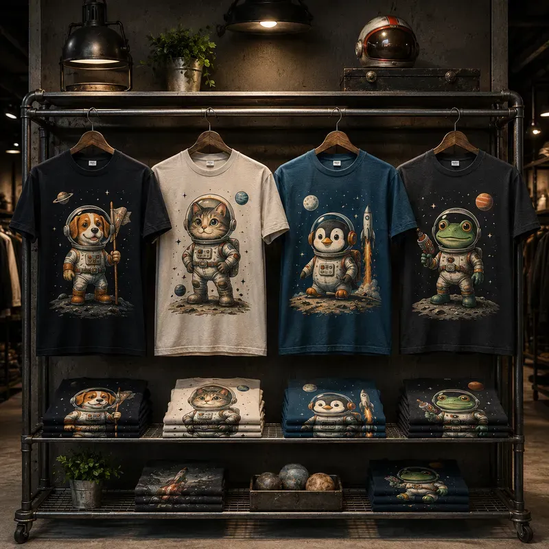 Premium Tshirt Mockup Showcases