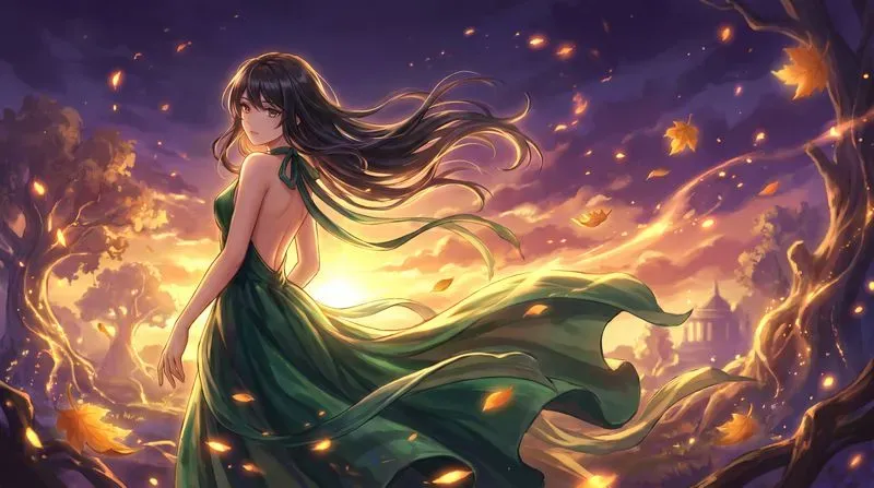 Ethereal Anime Splash Art