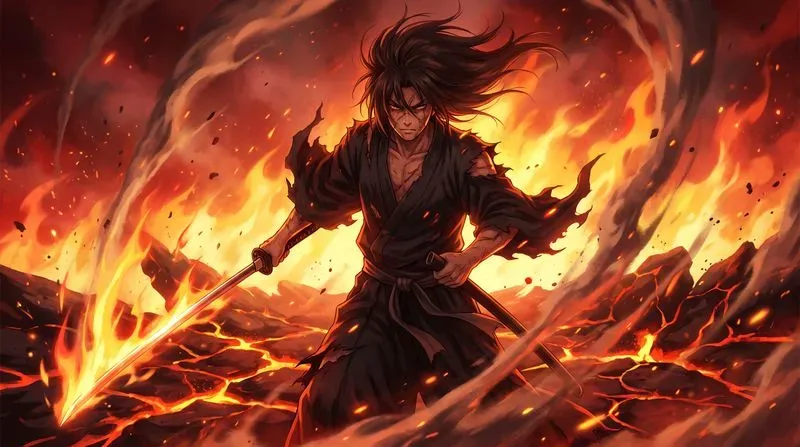 Ethereal Anime Splash Art