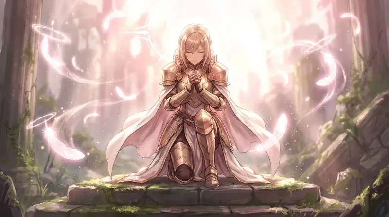 Ethereal Anime Splash Art