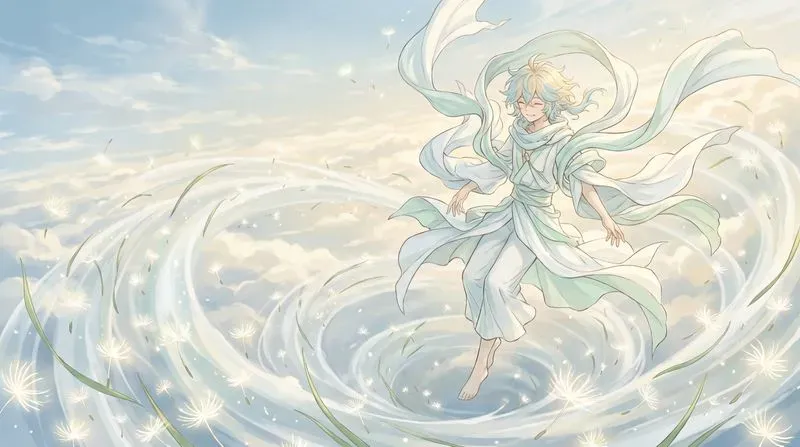 Ethereal Anime Splash Art