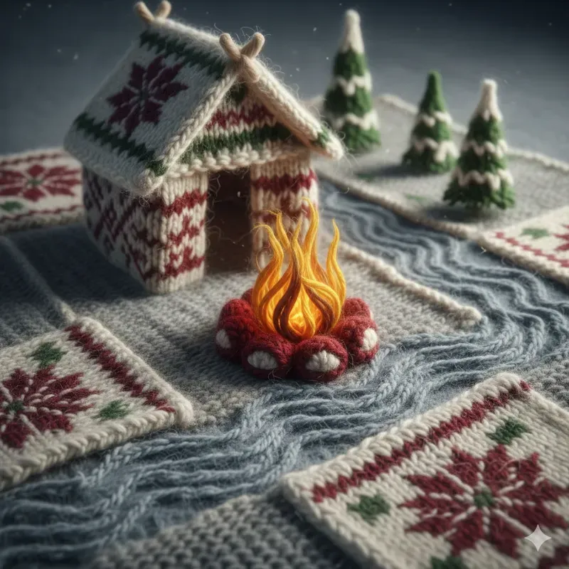 Nordic Knitted Worlds Of Yarn