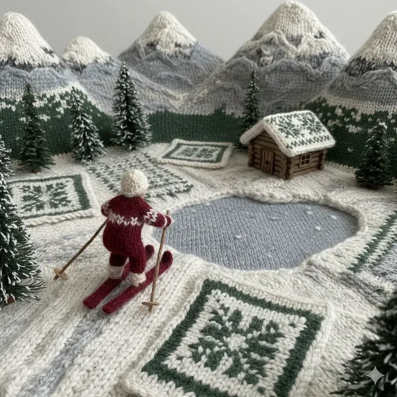 Nordic Knitted Worlds Of Yarn