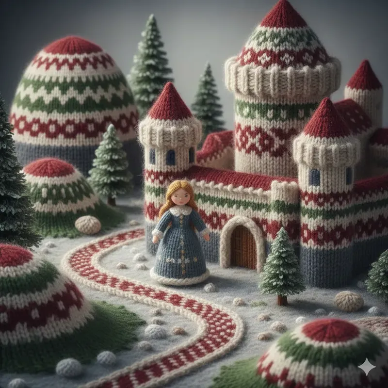 Nordic Knitted Worlds Of Yarn