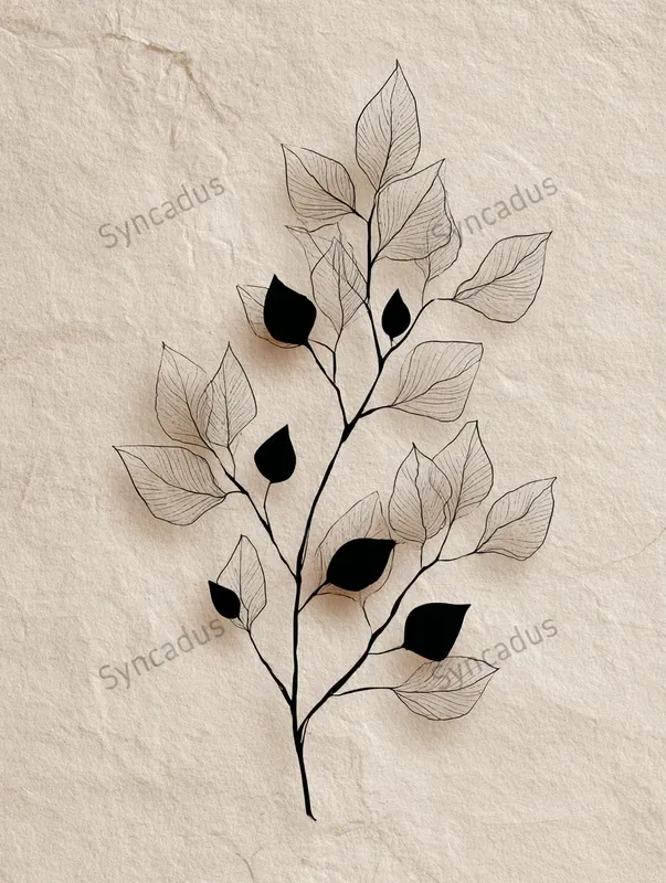 Minimal One Line Art