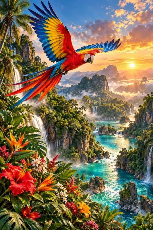 Wildlife Dreamscape Art