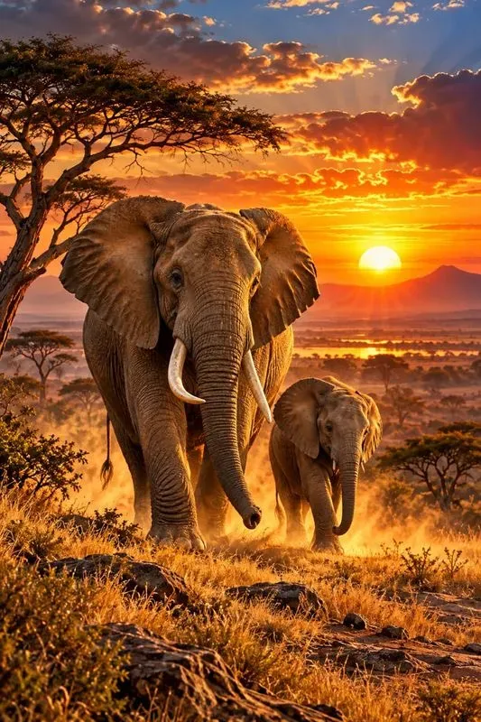 Wildlife Dreamscape Art