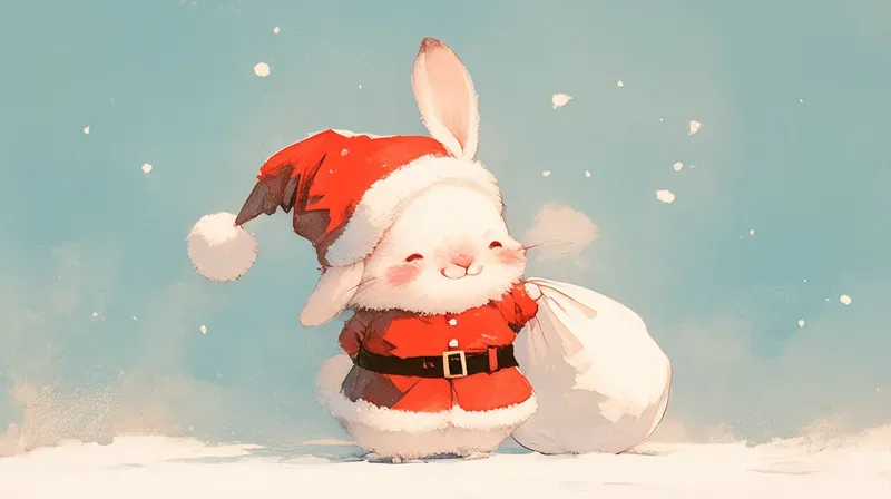 Cute Santa Animals Generator