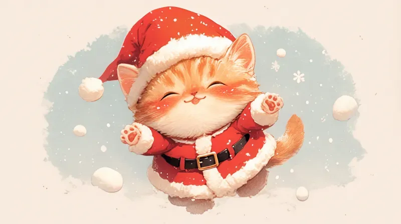 Cute Santa Animals Generator