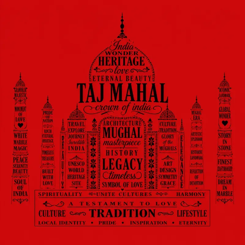 Global Landmark Typography Posters