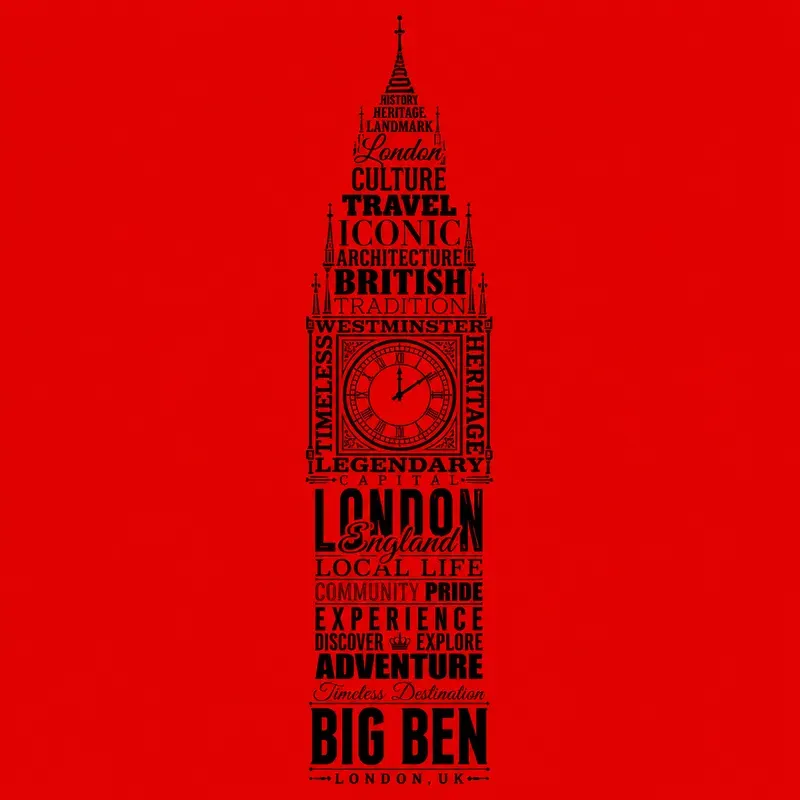 Global Landmark Typography Posters