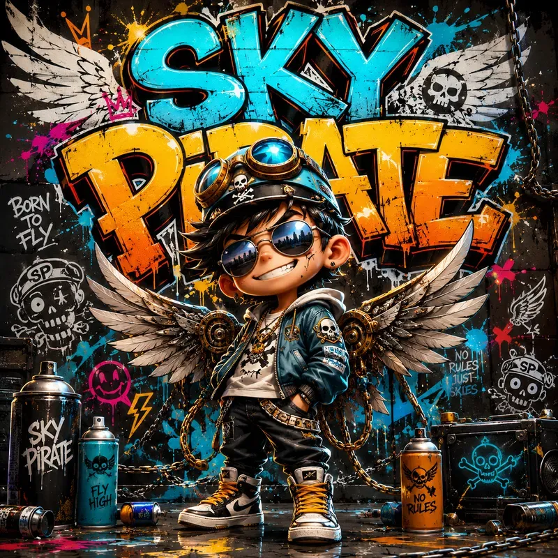 Urban Graffiti Mascot Character Creators