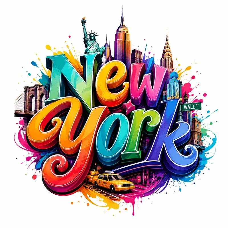 Premium City Typography Designs