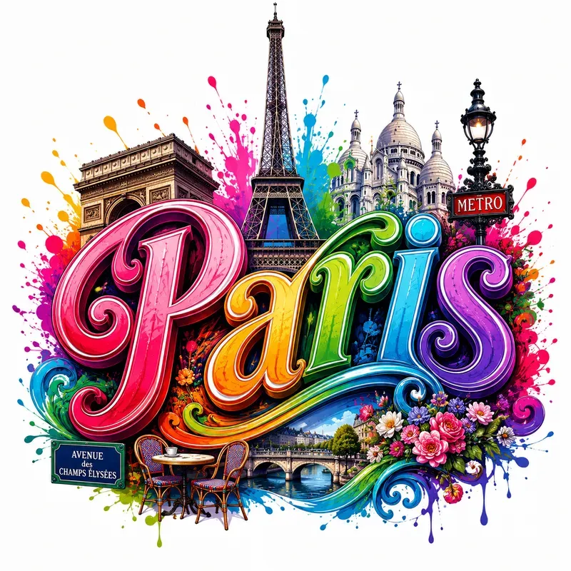 Premium City Typography Designs