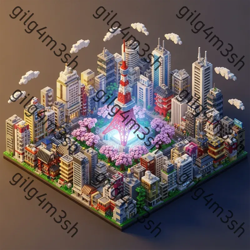 Custom Realistic World Lego Scenes