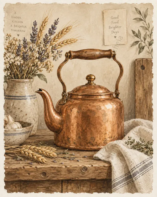 Cottagecore Kitchen Wall Art Print Sets