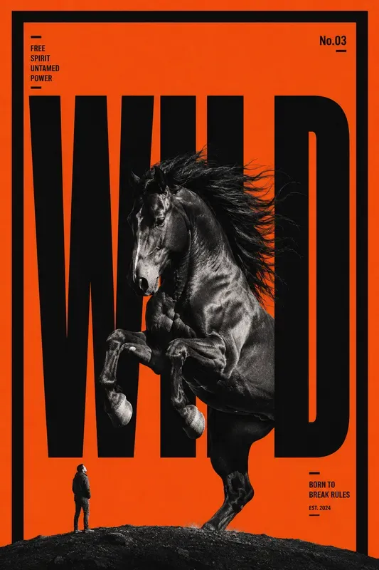 Editorial Typography Poster Collections
