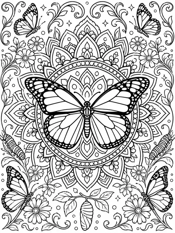 Multi Theme Mandala Coloring Creators