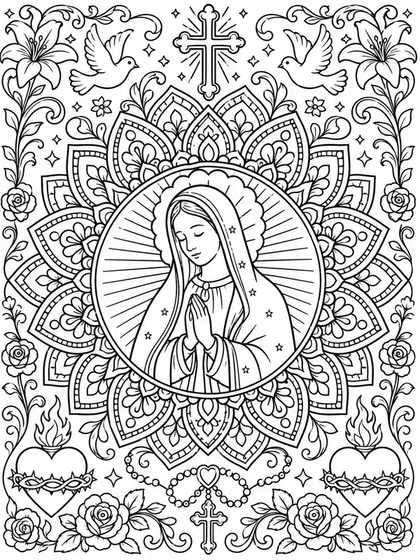Multi Theme Mandala Coloring Creators