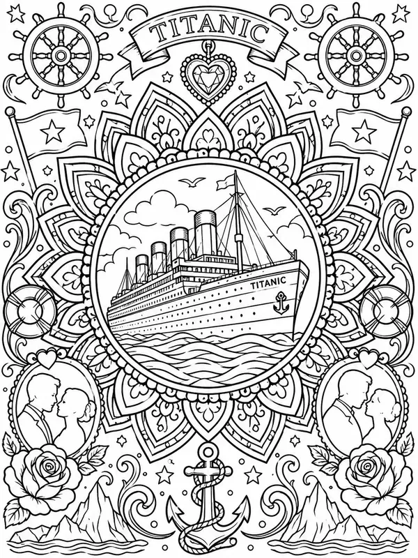 Multi Theme Mandala Coloring Creators