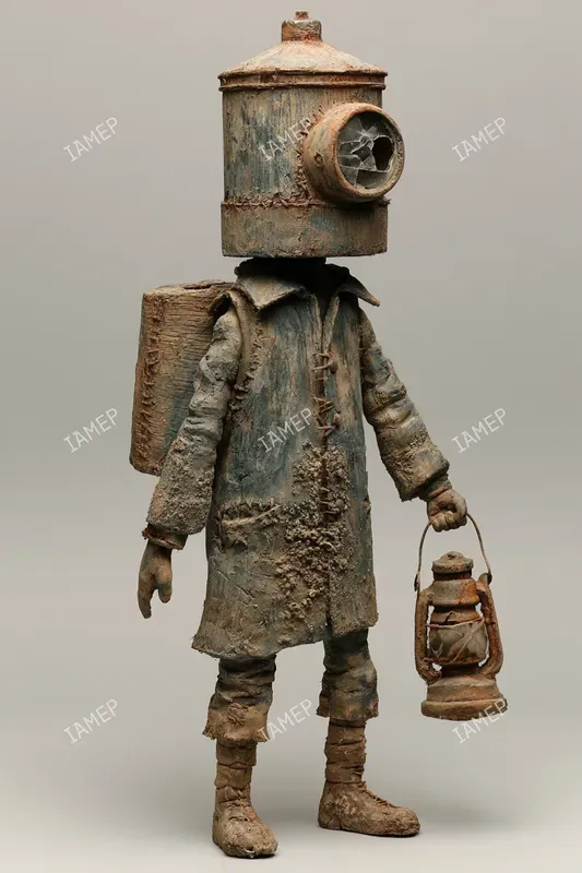 Postapocalyptic Toy Sculptures