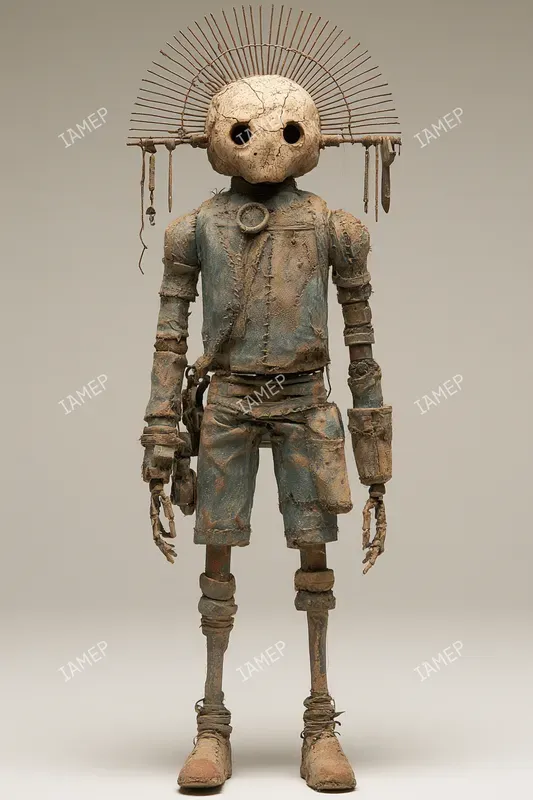 Postapocalyptic Toy Sculptures