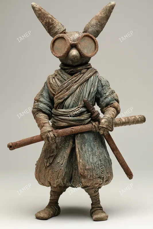 Postapocalyptic Toy Sculptures
