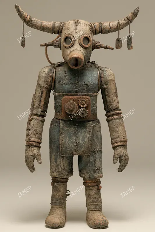 Postapocalyptic Toy Sculptures