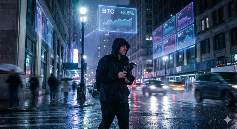 Rainy Ar Street Tech Noir Scenes