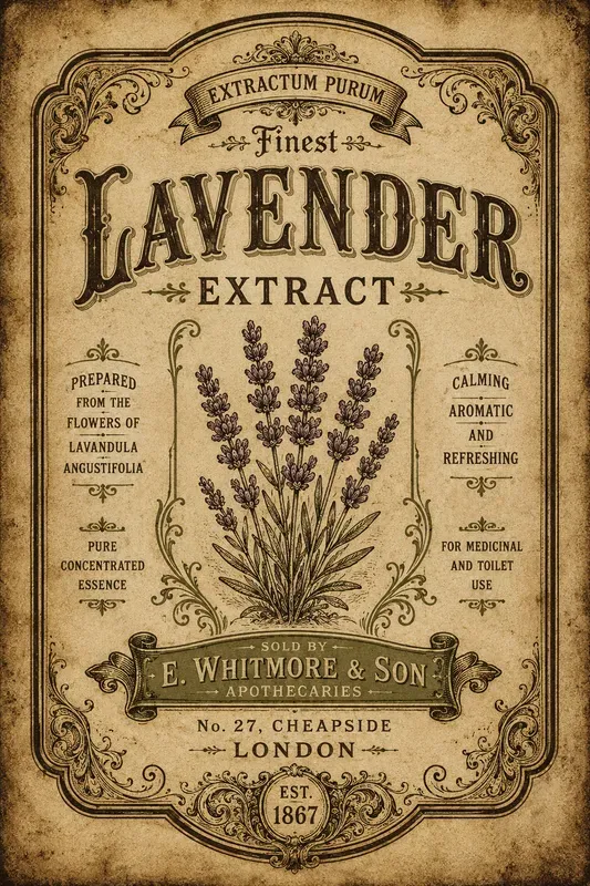 Victorian Apothecary Label Generator