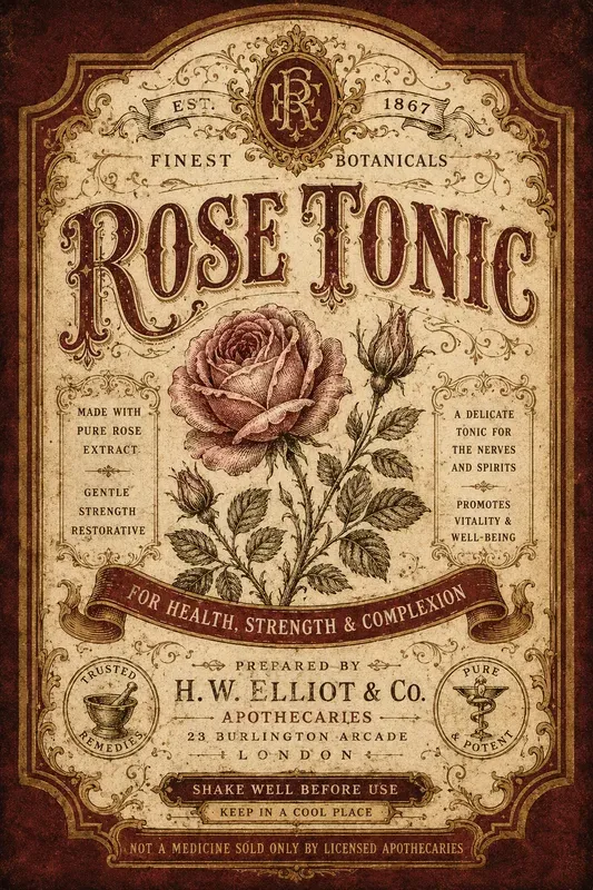 Victorian Apothecary Label Generator