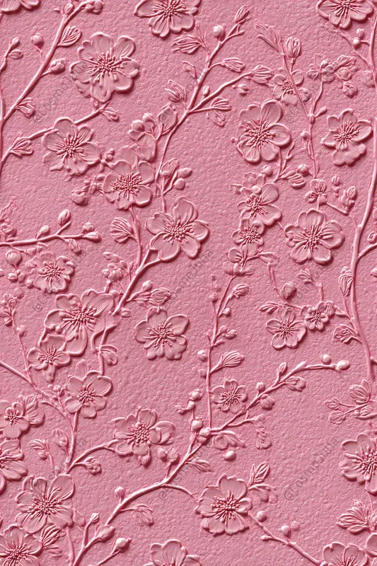 Botanical Embossed Paper Patterns