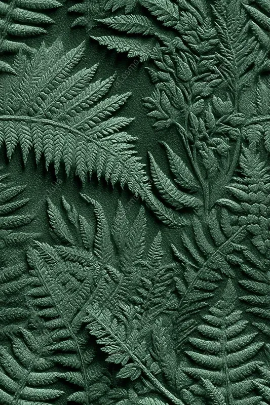 Botanical Embossed Paper Patterns