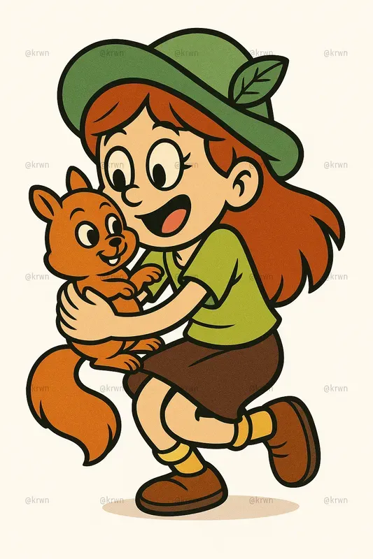 Cartoon Character Sticker Designs