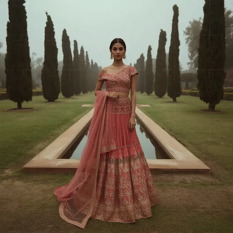 Modern Heritage Fusion Wedding Couture