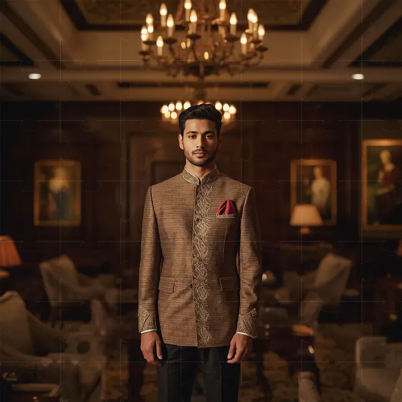 Modern Heritage Fusion Wedding Couture