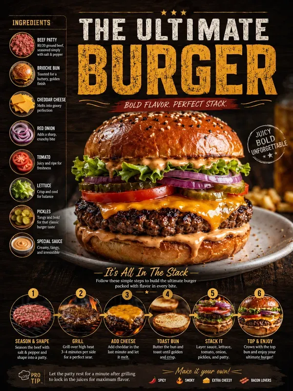 Professional Recipe Infographic Makers