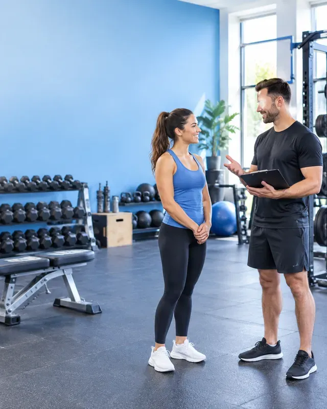 Fitness Studio Ad Visuals