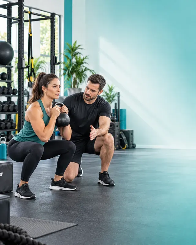 Fitness Studio Ad Visuals