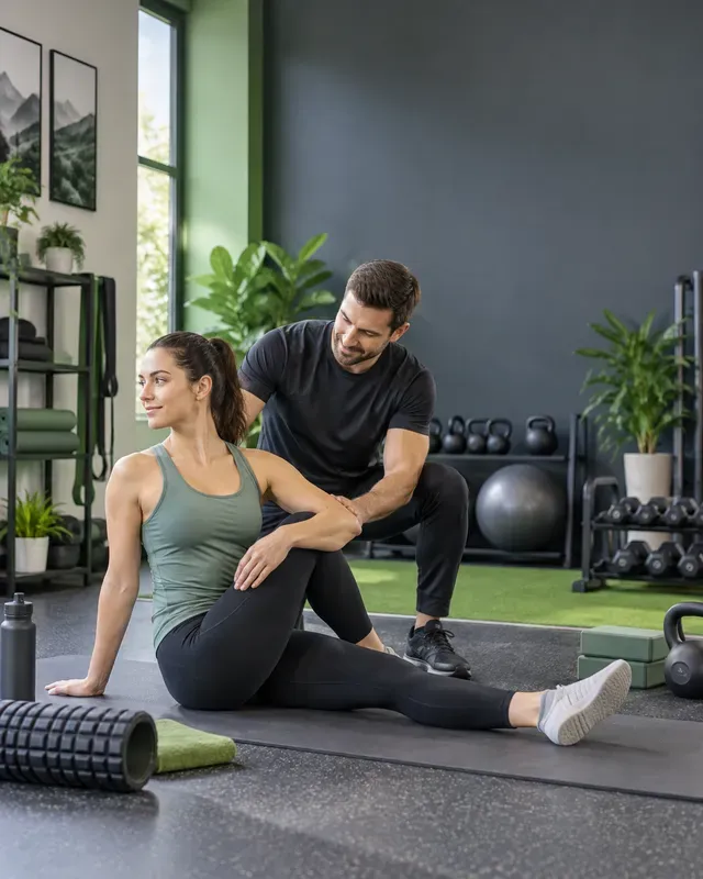 Fitness Studio Ad Visuals